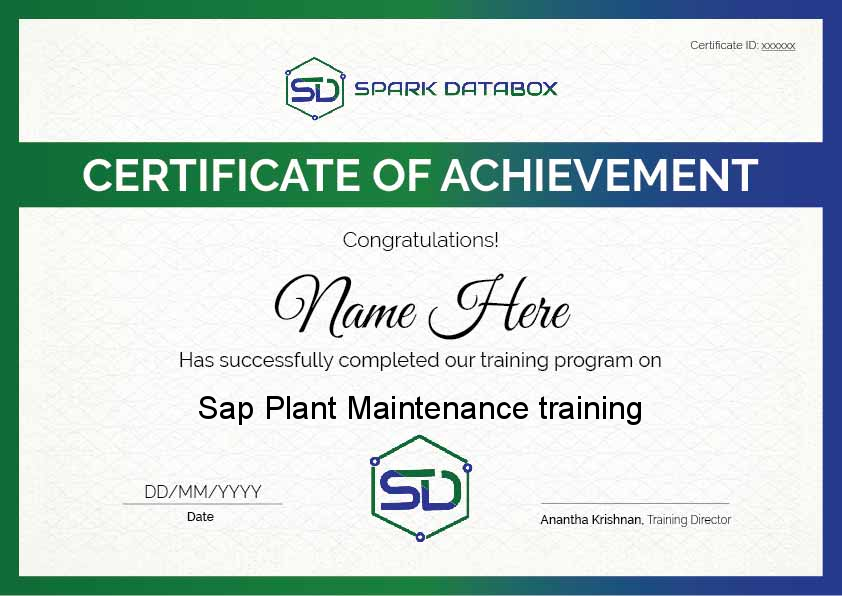 kubus varkensvlees terras SAP PM Online Training and Certification| SAP Plant Maintenance Course