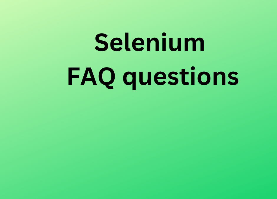 What is an exception test in Selenium
