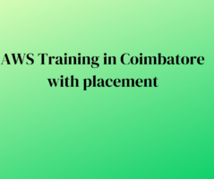 AWS Training in Coimbatore with placement