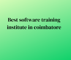 Best software training institute in coimbatore